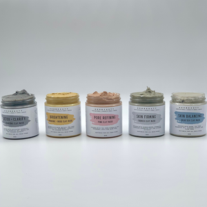 Detox, Glow, Firm, Refine & Balance Clay Mask Kit